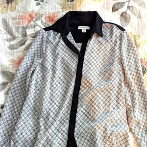Coldwater Creek sheer blouse XS
